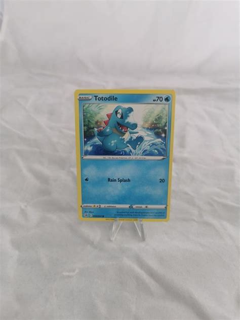 Totodile Pokemon Card Kaufen Auf Ricardo