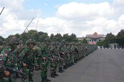 Prajurit Menbanpur Marinir Ikuti Apel Gelar Kesiapan Btp Pasmar