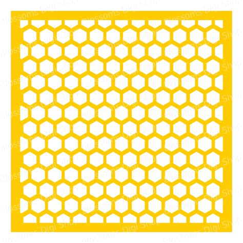 Honeycomb Pattern Svg