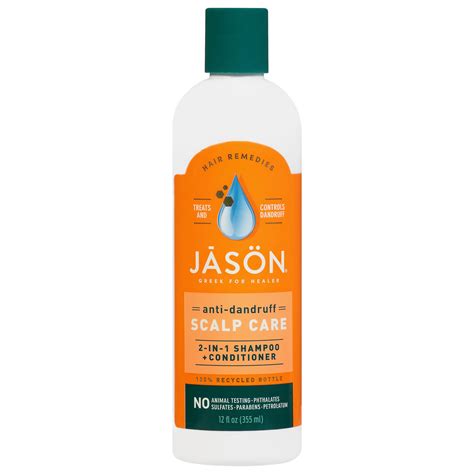 Jason Dandruff Relief Treatment 2-in-1 Shampoo & Conditioner, 12 Oz for