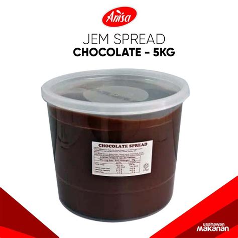 Mega Jem Perisa Coklat Waffle 5kg Seller Guaranty Sedap Shopee