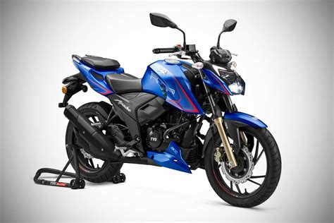 Tvs Apache Rtr V With Single Channel Abs Gets Ride Modes Autobics