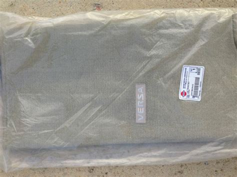 Purchase Nissan Versa Sedan Carpeted Trunk Mat New Oem Beige No