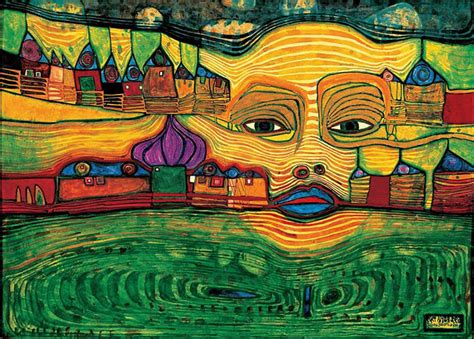 Hundertwasser O Pintor Rei Das Cinco Peles Arteref