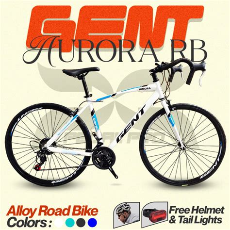 Gent Aurora 3x7 Alloy Roadbike 700c Outdoor Cycling Budget Road Bike