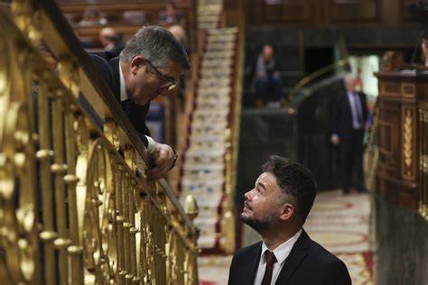 Erc Ultima Una Enmienda Para Blindar La Amnist A De Las Maniobras De