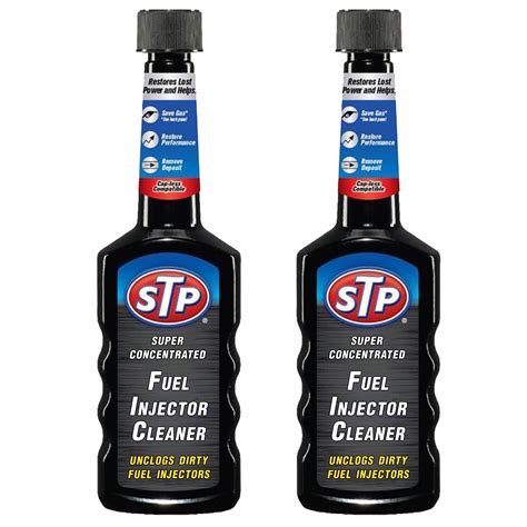 Stp Super Concentrated Fuel Injector Cleaner 525 Fl Oz Pack Of 2