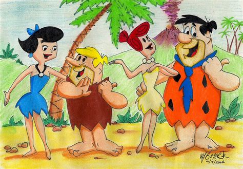 The Flintstones cartoon wallpaper - SamoxZone