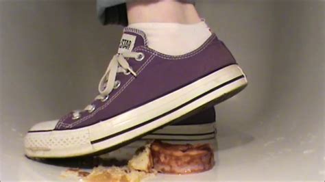 Crushing Cakes In Purple Converse All Star Youtube