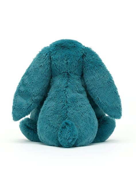 Jellycat Bashful Mineral Blue Bunny Medium Hub Hobby