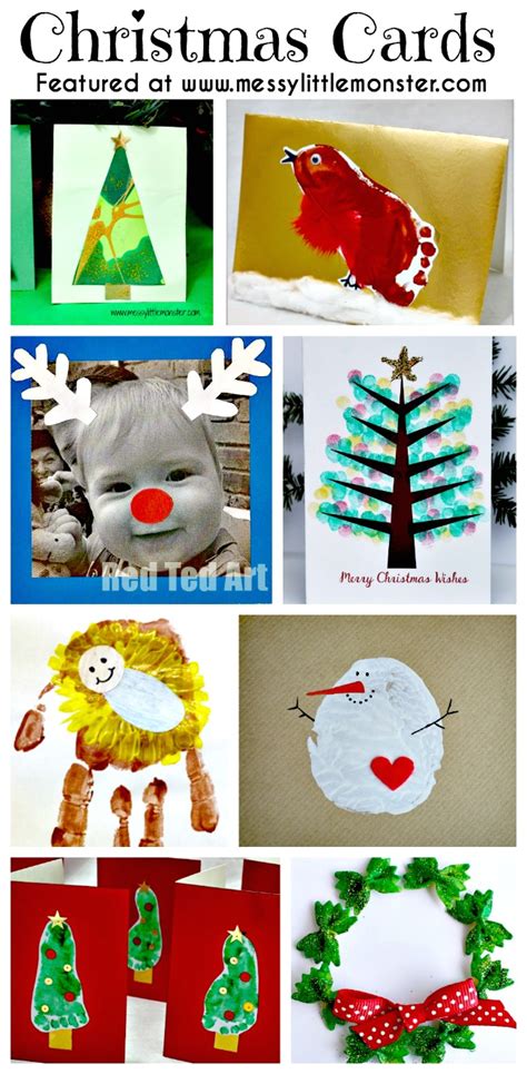 Christmas Card Ideas - Messy Little Monster