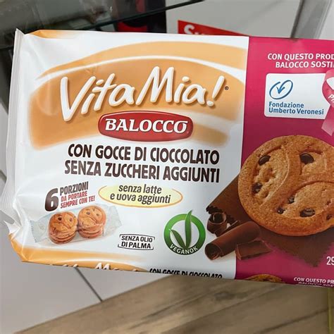 VitaMia Balocco Con Gocce Di Cioccolato Senza Zuccheri Aggiunti Review