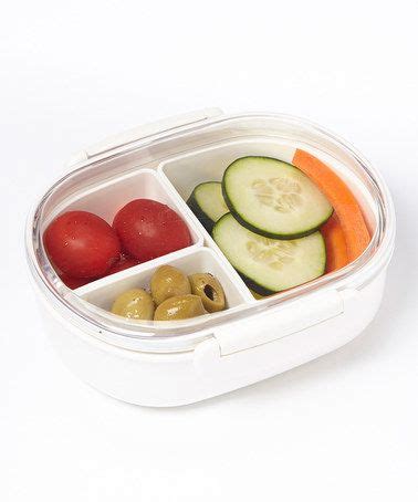 Lustroware Full Seal Sliding Divider Oval 16 2 Oz Food Container