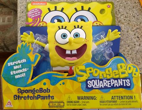 Nickelodeon Spongebob Squarepants Spongebob Stretchpants Figure Toy 2022105437