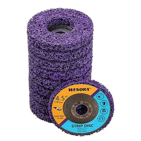 WENORA Strip Discs Stripping Wheel For Angle Grinder 4 1 2 X 7 8