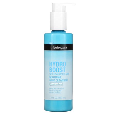 Neutrogena Hydroboost With Hyaluronic Acid Soothing Milk Cleanser