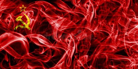 SSSR Smoke Flag, Soviet Union Flag Stock Image - Image of nation, ethnic: 110783737