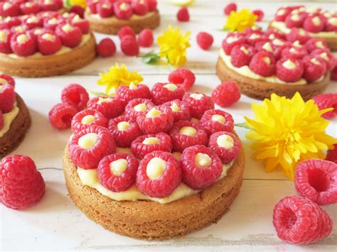 Recette Tartelettes Aux Framboises Sur Un Sabl Breton Lulalovegood