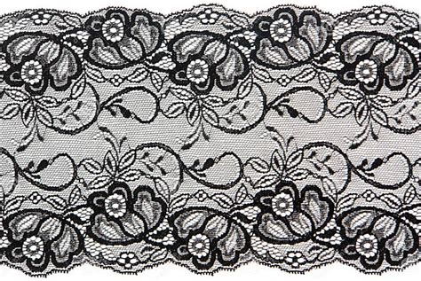 Black Lace Stock Image Image Of Design Flower Textured 2075381