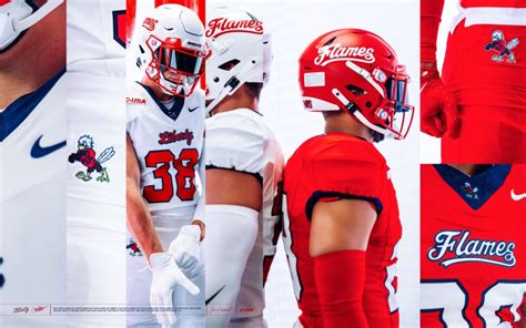 Liberty Football Debuts New Uniforms A Sea Of Red