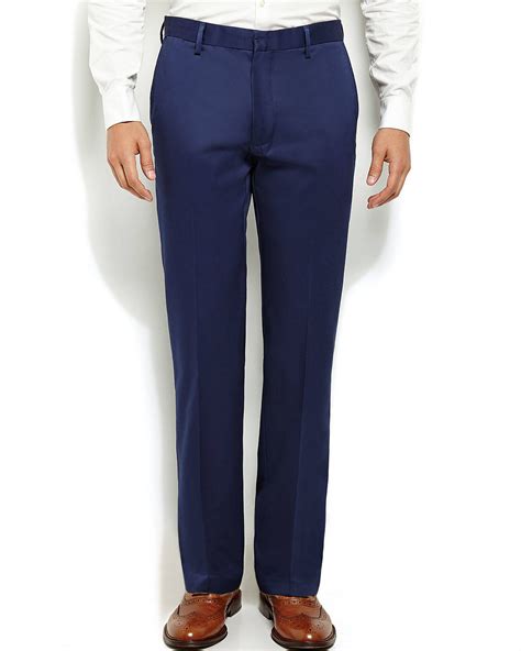 Dockers Navy Slim Fit Pants In Blue For Men Lyst