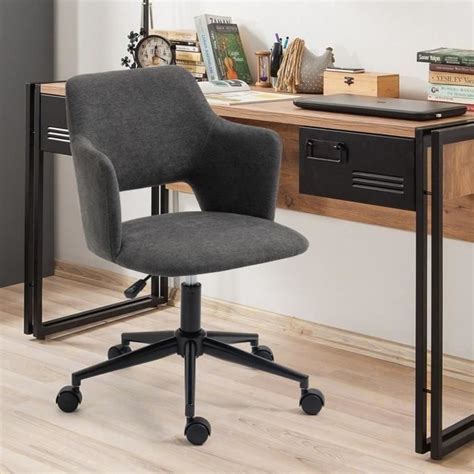 Meubles Cosy Chaise De Bureau Fauteuil Ordinateur Pivotant Ergonomique