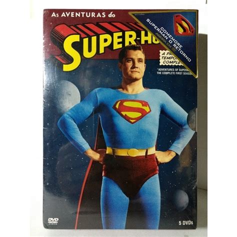 As Aventuras Do Super-homem - DVD Box As Aventuras do Super-Homem - 1ª Temporada Completa - Novo ...