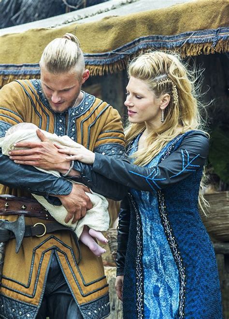 Vikings Alexander Ludwig As Bjorn Lothbrok And Katheryn Winnick As