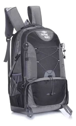 Mochila Alpine Skate Camping Trekking Monta A L Reforzada Env O Gratis