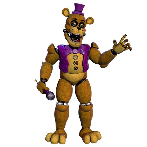 Stylized Fredbear model by me - fivenightsatfreddys Fnaf Song, Funtime ...