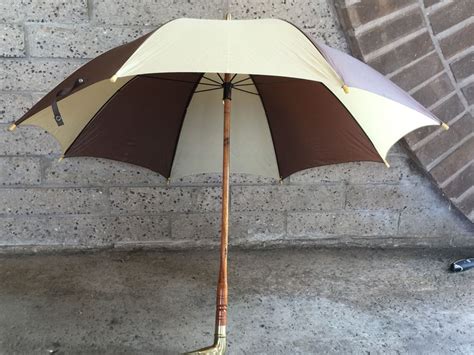 Brass Duck Handle Umbrella