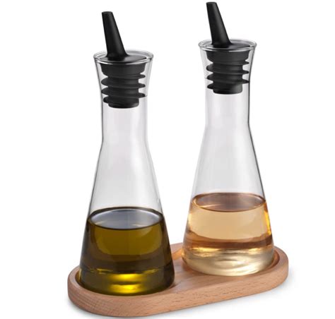 Oil Vinegar Set Our Oil Vinegar Bottles Pours Smoothly And Is Easy