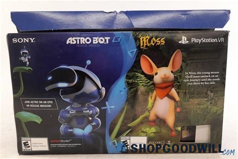 Sony Playstation Vr Astro Rescue Mission And Moss Bundle Cuh Zvr2