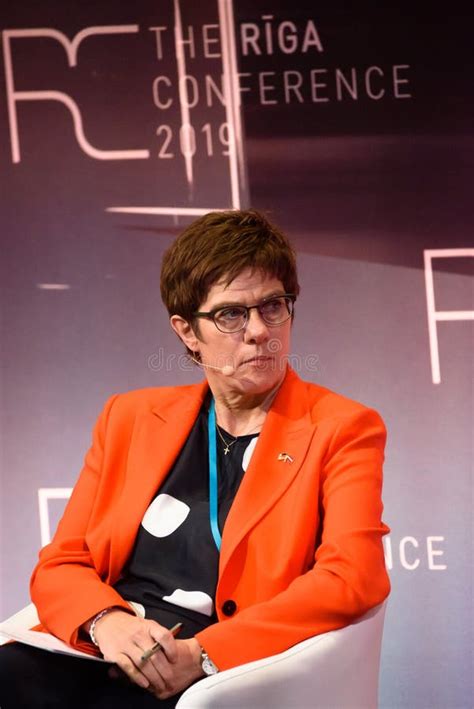 Annegret Kramp-Karrenbauer, Federal Minister Of Defence Of The Federal ...