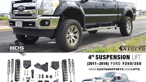 4 Bds Suspension Lift Kit For Ford F 250350 Youtube