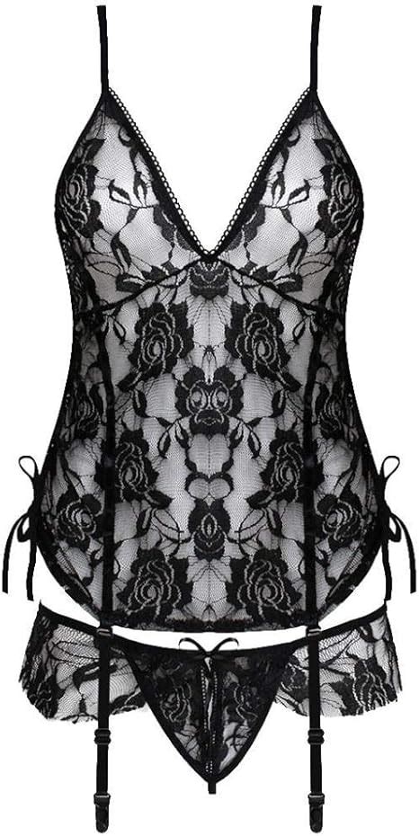 YXYSHX Abbigliamento Erotico Babydoll Sexy Lingerie Donna Pizzo