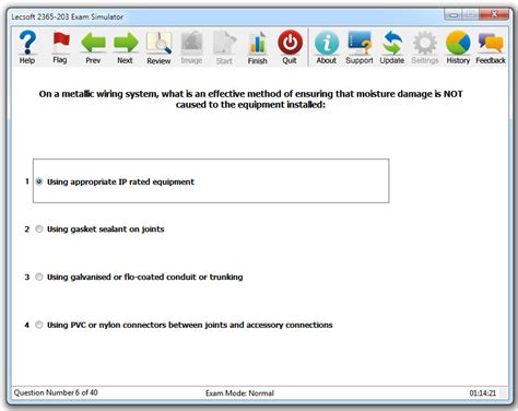 2365 203 Electrical Installations Technology Mock Exam Practice