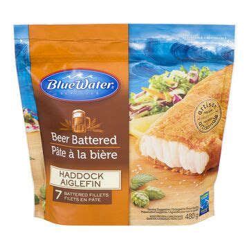 Filets D Aiglefin En P Te La Bi Re Surgel S Bluewater Seafoods Metro