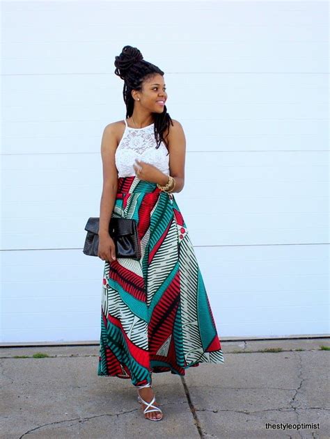 Ways To Style Your African Prints And Ankara Maxi Skirts Fpn