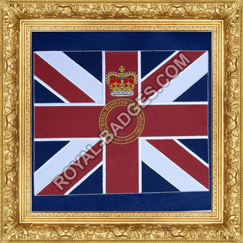 British Flag Frame Blazer Badge Royal Badges Llc The Hand Made