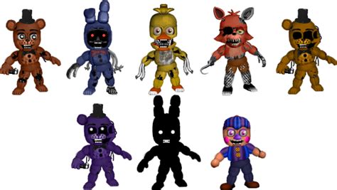 Five Nights At Freddybabs 2 Wave 2 By Blackiiefimose On Deviantart