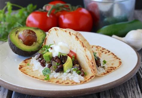 Black Beans And Rice Street Taco Recipe Cooking With Ruthie