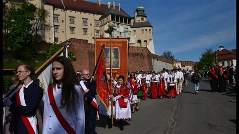 Procesja ku czci św Stanisława z Wawelu na Skałkę YouTube