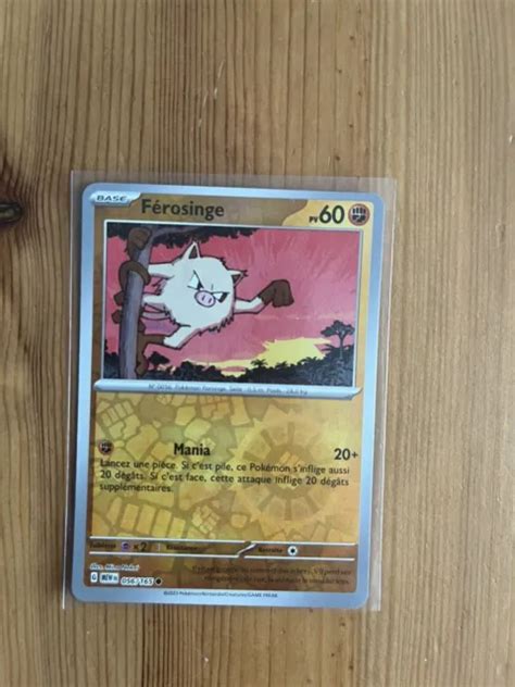 FEROSINGE REVERSE Pokémon 056 165 Ev3 5 Ecarlate Et Violet Mew 151