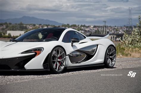 White Mclaren P1 Stuns On Matte Anthracite Pur Wheels Gtspirit