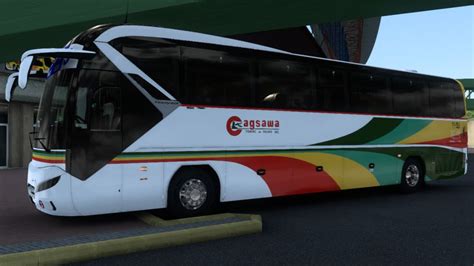 NEOPLAN NEW TOURLINER C13 SOUTH LUZON SKINPACK ETS2 Mods