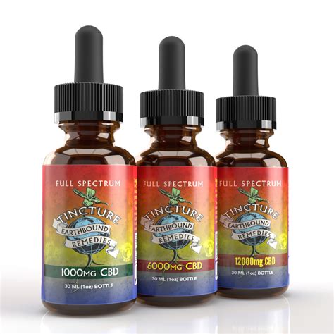 Full Spectrum CBD Tincture (30ml) - Earthbound Remedies