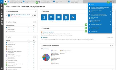 working  tabs  cards