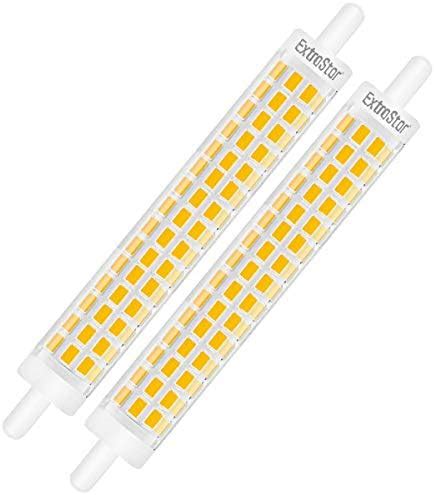 EXTRASTAR Lampadina 8W R7S 118mm A LED Slim Doppio Effetto Lineare