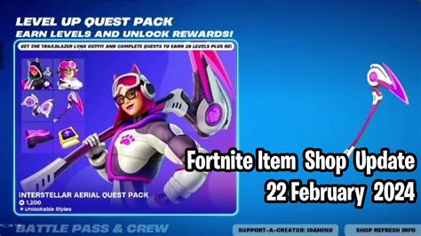 🔥 New Fortnite Item Shop Update February 22th 2024 New Skins Emotes